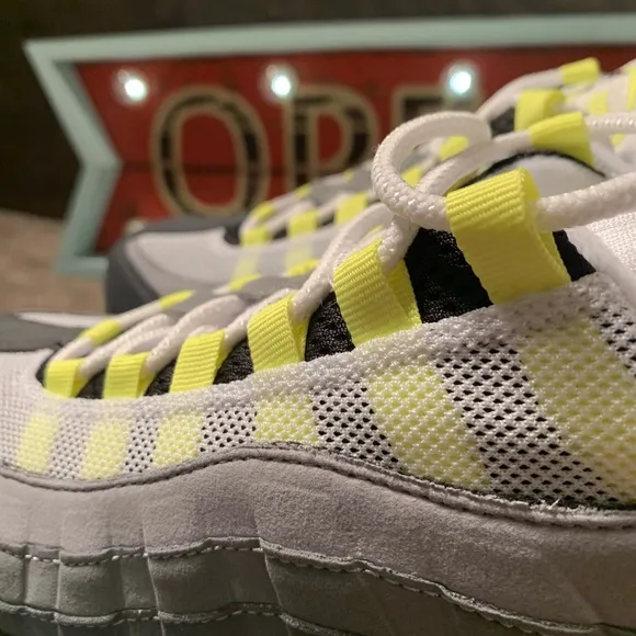- AIR MAX 95 OG (neon and gray)