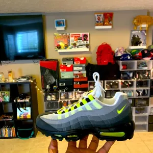 - AIR MAX 95 OG (neon and gray)
