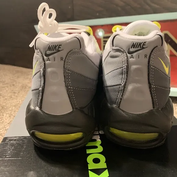- AIR MAX 95 OG (neon and gray)