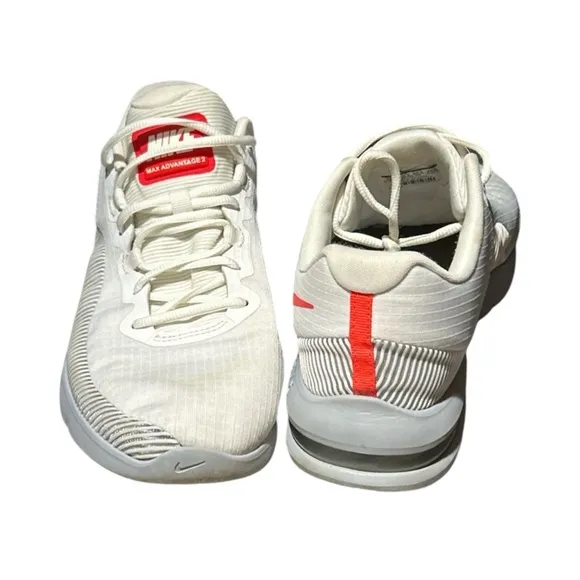 🔥 Nike Air Max Advantage 2 | White/Red | Men’s Size 11.5 👟