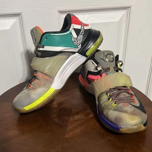 🔥🔥 NIKE KD 7 “What The KD” Shoes - Good Condition- Men Sz 8.5