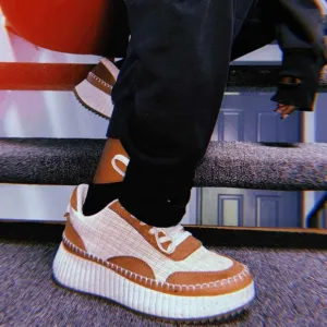 🔥 “TWEED” PLATFORM SNEAKERS