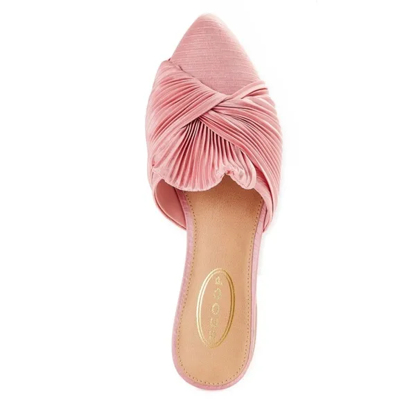 🆕 Women's Crinkle Satin Mules (Sizes 9 &amp; 10 available!)
