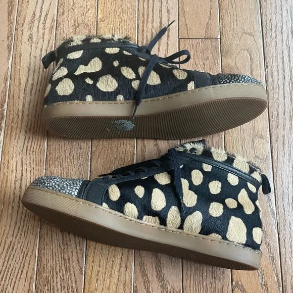 3.1 Phillip Lim Calf Hair High Top Sneakers