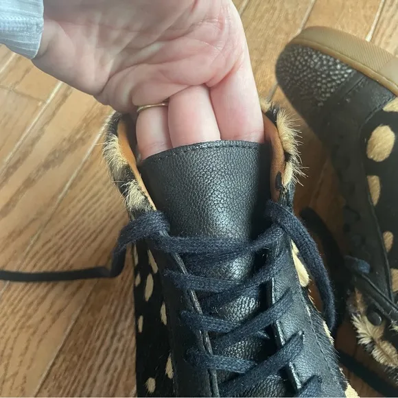 3.1 Phillip Lim Calf Hair High Top Sneakers