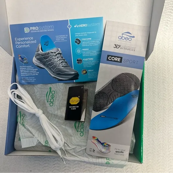 abeo / pro system vdw1138 denise black athletic shoes size 8