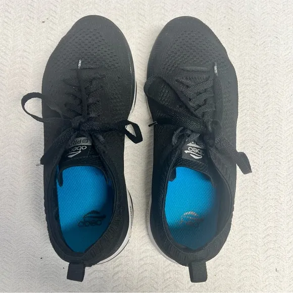 abeo / pro system vdw1138 denise black athletic shoes size 8
