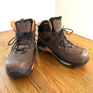 ACE Arrow Hiker Brown Nano Composite Toe Waterproof Work Boots Men's 12