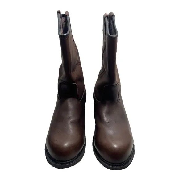 Ace Work Boots by Shoes for Crews Composite Toe 8307W Brown Men’s Size 12 NWOB