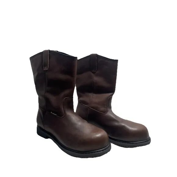 Ace Work Boots by Shoes for Crews Composite Toe 8307W Brown Men’s Size 12 NWOB