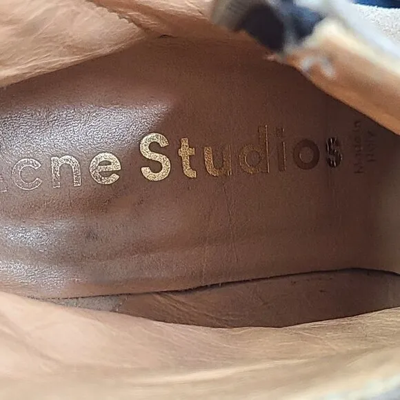 Acne Studios Pistol Ankle Boots Size 35
