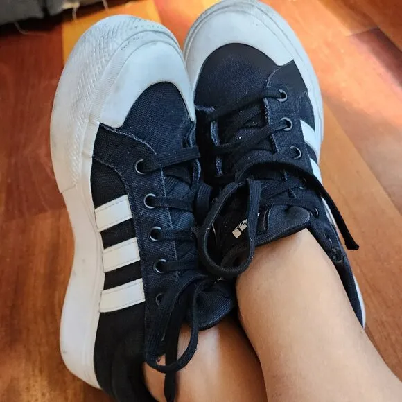 Addidas Nizza Platform Sneakers Size 8