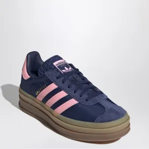 ADIDAS | 6 | Gazelle Bold Thick Gum Sole Platform Lace Up Striped Sneakers NIB
