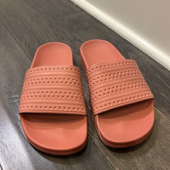 Adidas Adilette Premium Slides Sandals Shoes Made in Italy CQ2236 pink Women’s