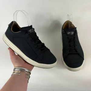 Adidas AdiPure SP Spikeless Golf Shoes Mens 7 Black Knit Lace Up Low Top Outdoor