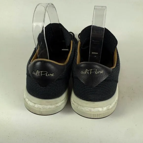 Adidas AdiPure SP Spikeless Golf Shoes Mens 7 Black Knit Lace Up Low Top Outdoor