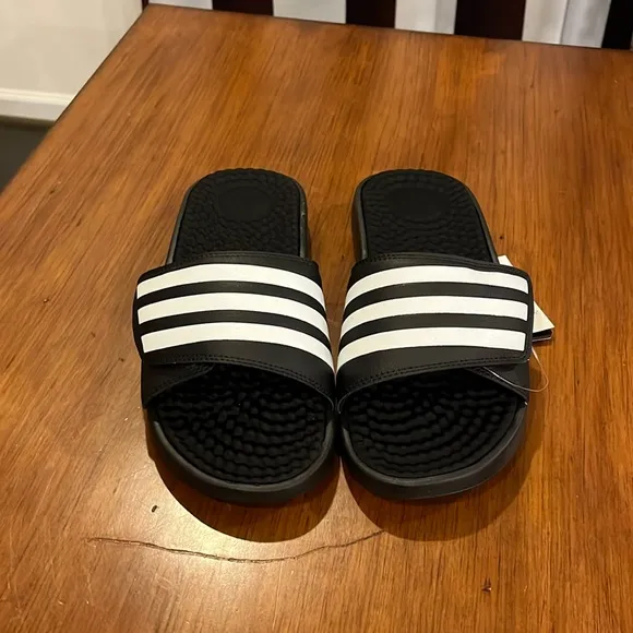 Adidas Adissage TND Slides Sandals Shoes black F35565 new Mens sizes