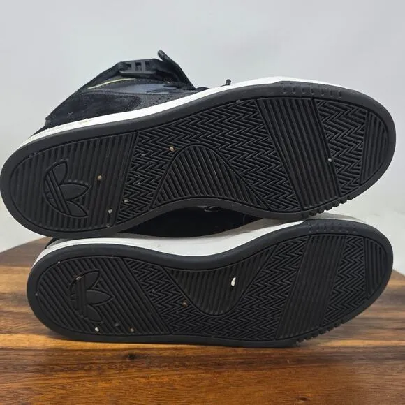 Adidas Black White High Top Sneakers Women's 6