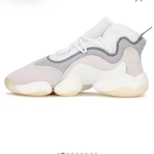 adidas Crazy BYWCloud White Grey One Mens Size 13.5
