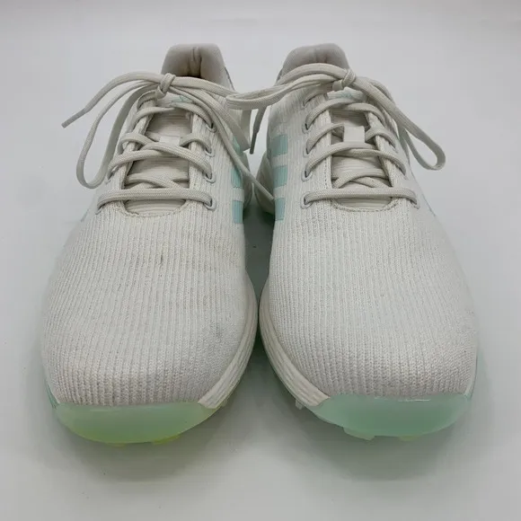 Adidas Golf Shoes Mens 11 White ZG21 Motion Breathable Lightweight Mesh Athletic