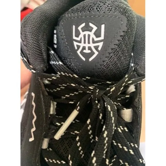 Adidas Hoops Issue #3 Mens Size 9  Athletic Shoes Basketball Black Paint…