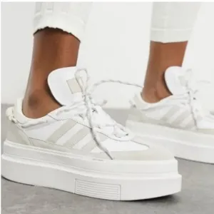 Adidas Ivy Park women Super Sleek 72 'Icy Park' white leather platform sneakers