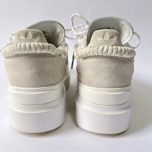 Adidas Ivy Park women Super Sleek 72 'Icy Park' white leather platform sneakers