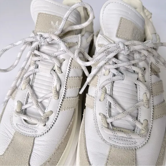 Adidas Ivy Park women Super Sleek 72 'Icy Park' white leather platform sneakers