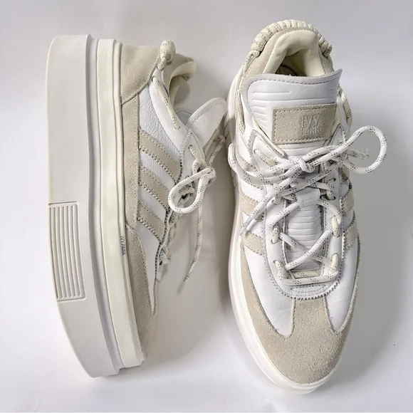 Adidas Ivy Park women Super Sleek 72 'Icy Park' white leather platform sneakers