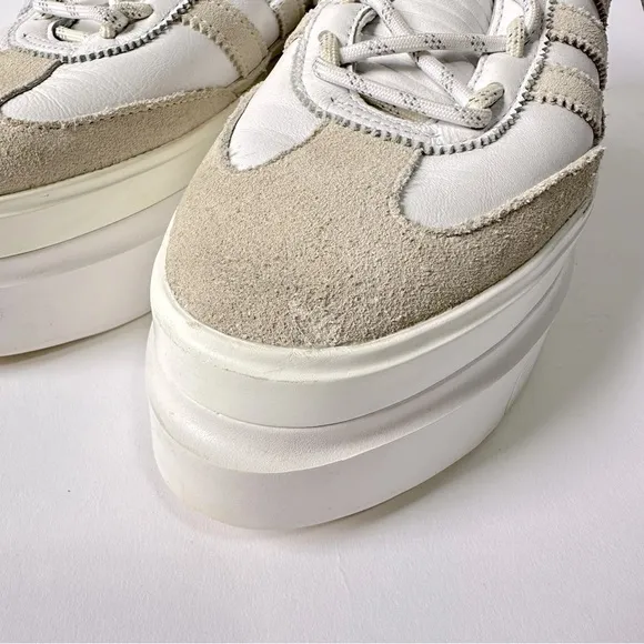 Adidas Ivy Park women Super Sleek 72 'Icy Park' white leather platform sneakers