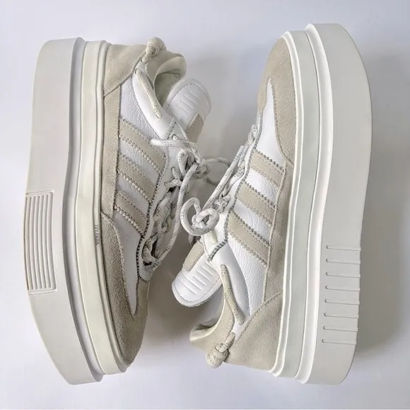 Adidas Ivy Park women Super Sleek 72 'Icy Park' white leather platform sneakers