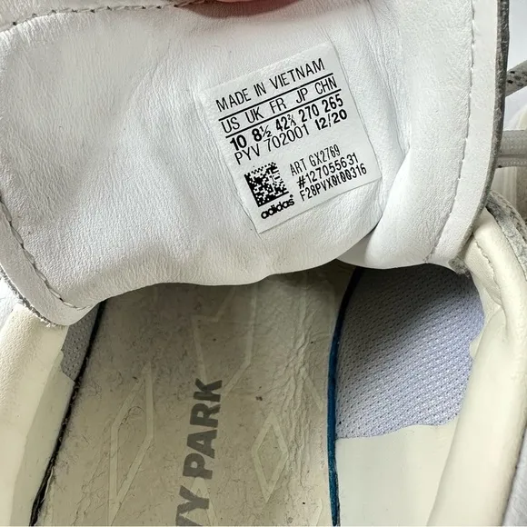 Adidas Ivy Park women Super Sleek 72 'Icy Park' white leather platform sneakers