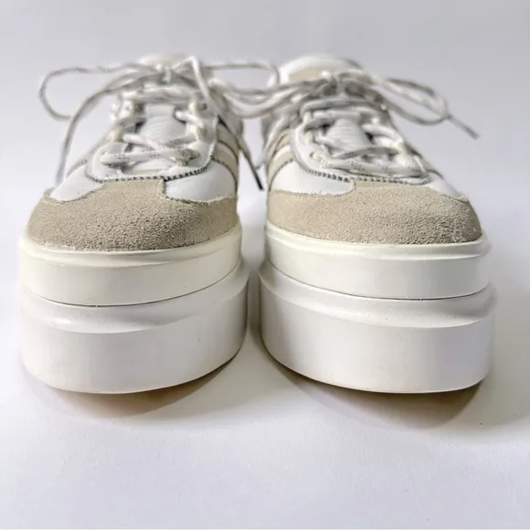 Adidas Ivy Park women Super Sleek 72 'Icy Park' white leather platform sneakers