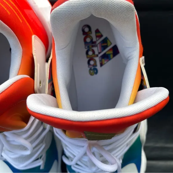 Adidas James Harden Men's Size 19 Vol 4 Mens Pride Pack Rainbow