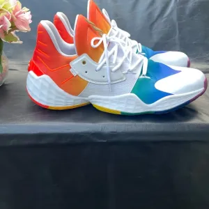 Adidas James Harden Men's Size 19 Vol 4 Mens Pride Pack Rainbow