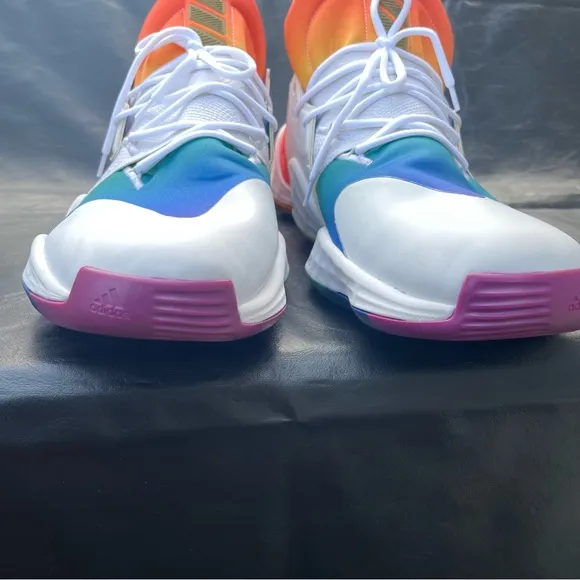 Adidas James Harden Men's Size 19 Vol 4 Mens Pride Pack Rainbow