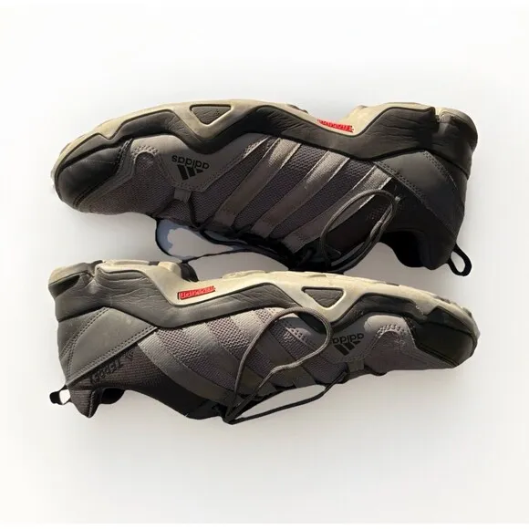 Adidas Men’s Outdoor Terrex AX2R Shoes – Size 12 Carbon Gray Black