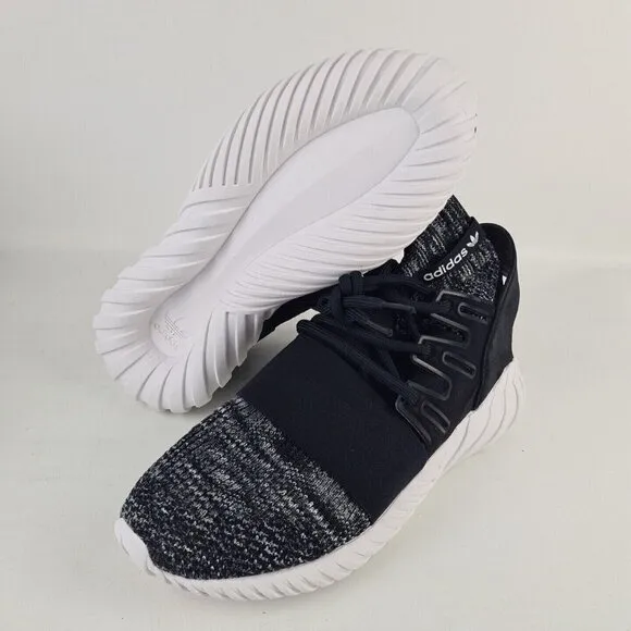 adidas Men's Tubular Doom PK Athletic Shoes Mesh Sports Black