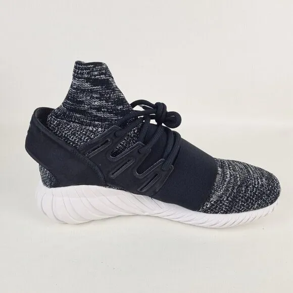 adidas Men's Tubular Doom PK Athletic Shoes Mesh Sports Black