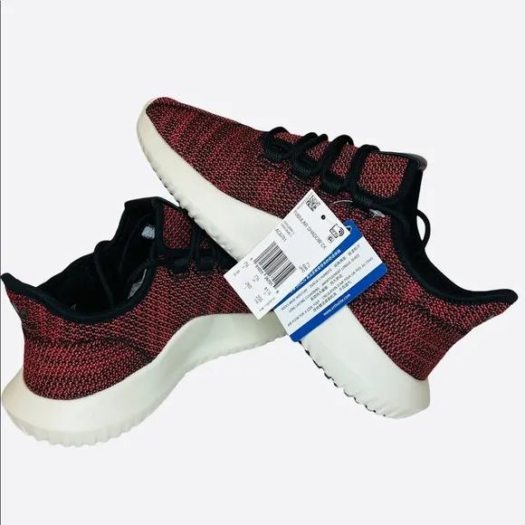 Adidas Mens Tubular Shadow CK Core Black/Red AC8791 Fashion Sneaker Shoes Sz 8