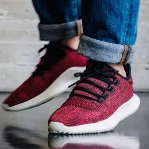 Adidas Mens Tubular Shadow CK Core Black/Red AC8791 Fashion Sneaker Shoes Sz 8