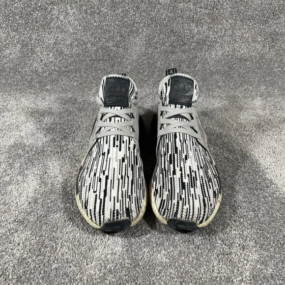 Adidas NMD XR1 Primeknit Oreo Men’s Size 8.5 Black White Athletic Running Shoes