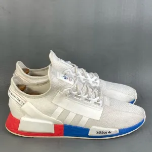 Adidas  NMD_R1 V2 'White Lush Red Blue' sneaker shoes Mens size  13