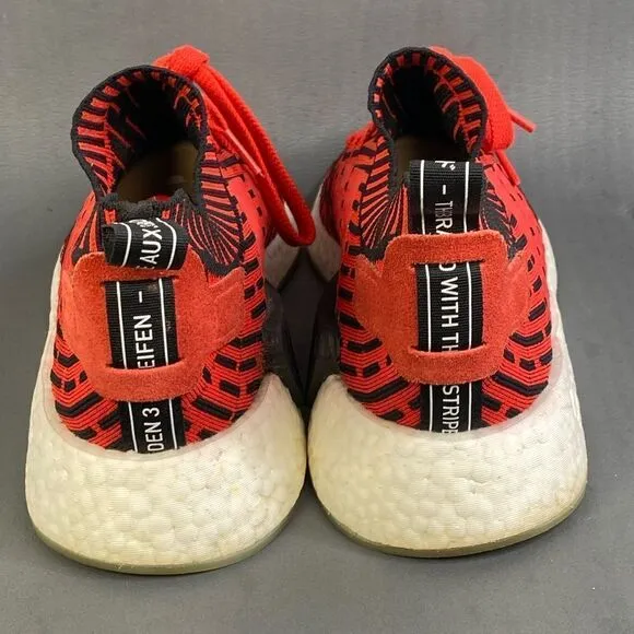 adidas  NMD_R2 PK 'CORE RED' sneaker shoes mens size 11