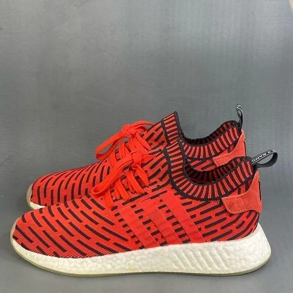 adidas  NMD_R2 PK 'CORE RED' sneaker shoes mens size 11