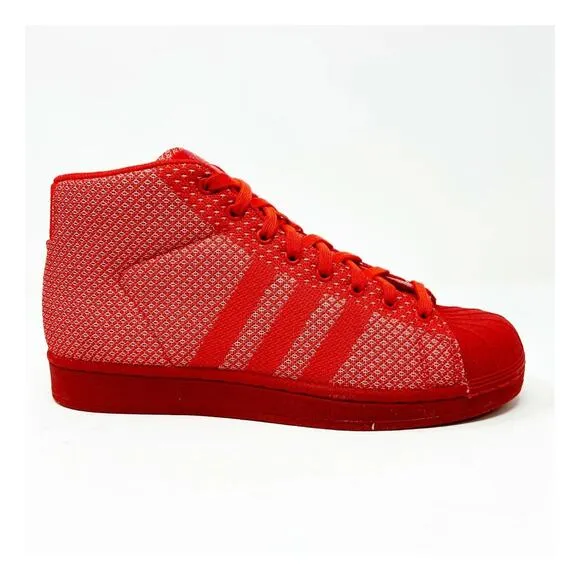 Adidas Originals Pro Model Weave Triple Red Casual Sneakers Shoes Mens Size 6