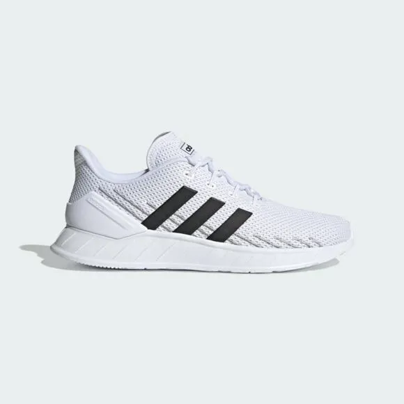 Adidas Questar Flow NXT GZ8100 Mens White Mesh Lace Up Running Sneaker Shoes D59