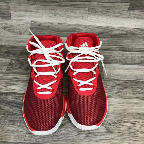 Adidas Red High Top Sneakers