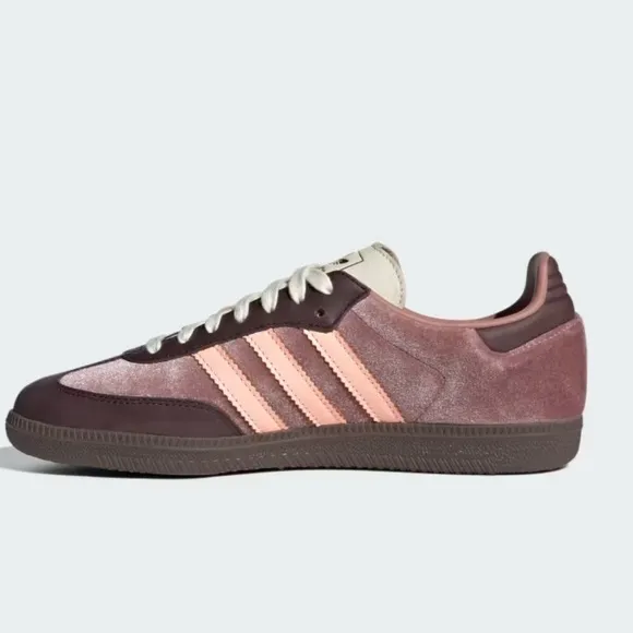 adidas Samba OG Velvet Warm Clay / Clear Orange / Shadow Brown
