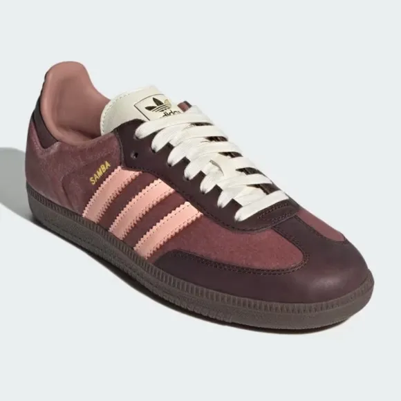 adidas Samba OG Velvet Warm Clay / Clear Orange / Shadow Brown